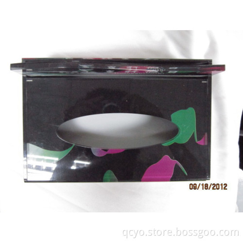 acrylic toilet tissue holder,acrylic tissue holder/box QCY-TB-28